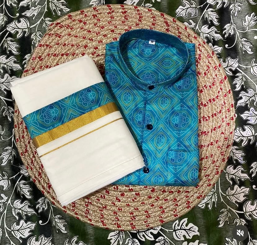Cloudy blue